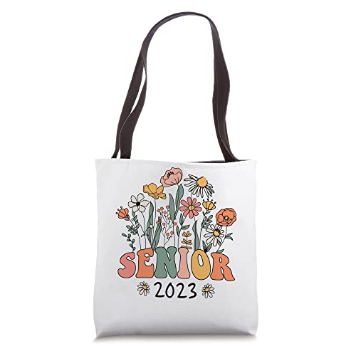 Wildflowers Senior Class of 2023 Senior Graduation Hippie Tote Bag