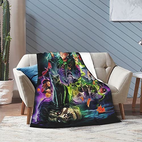 Vitustua Halloween Blanket,Soft Flannel Blanket Air Coitioner Blanket Sofa Blanket Anti Pilling Throw Blankets 50''X40''