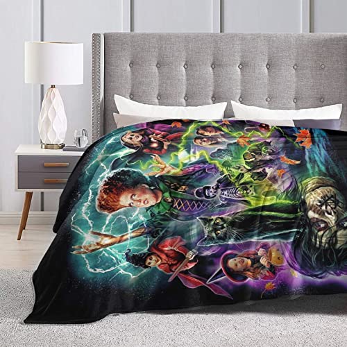 Vitustua Halloween Blanket,Soft Flannel Blanket Air Coitioner Blanket Sofa Blanket Anti Pilling Throw Blankets 50''X40''