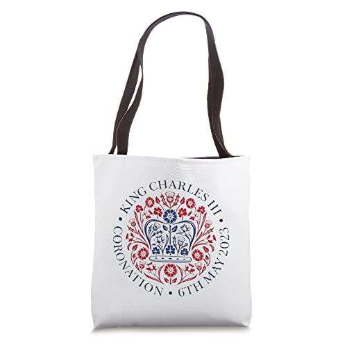 KING CHARLES III ROYAL CORONATION LOGO 6 MAY 2023 SOUVENIR Tote Bag