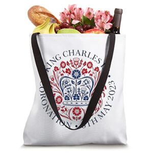 KING CHARLES III ROYAL CORONATION LOGO 6 MAY 2023 SOUVENIR Tote Bag