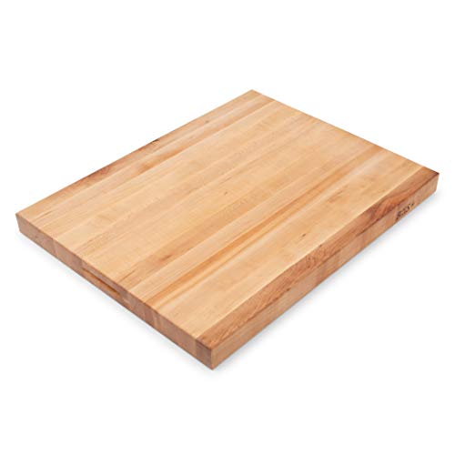 John Boos Block RA06 Maple Wood Edge Grain Reversible Cutting Board, 30 Inches x 23.25 Inches x 2.25 Inches & Block Cutting Board Care and Maintenance Set