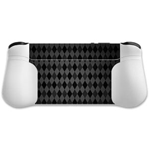 MightySkins Skin Compatible with Logitech G Cloud Gaming Handheld - Black Argyle | Protective, Durable, and Unique Vinyl Decal wrap Cover | Easy to Apply, Remove, and Change Styles | Made in The USA