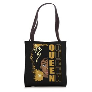 black history month, black girl pride women tote bag