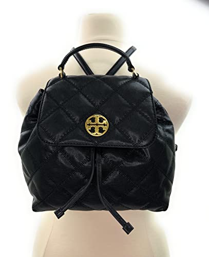 Tory Burch Women's Quilted Willa Backpack (Black)