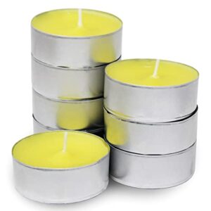 large citronella candles outdoor indoor – 8 citronella candles for patio home garden – aromatherapy candle – spa candle – mood candle – premium quality lemon scented candles – fly candle