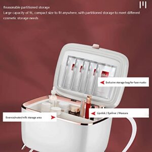 JINZUNBAO Mini Skincare Fridge, Portable Cosmetic Fridge, Low Noise Small Refrigerator for Beauty Products, Beverage, Home, Bedroom, Dorm, Office