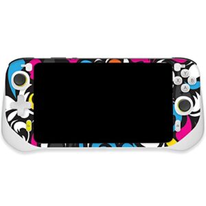 mightyskins skin compatible with logitech g cloud gaming handheld – swirly | protective, durable, and unique vinyl decal wrap cover | easy to apply, remove, and change styles | made in the usa