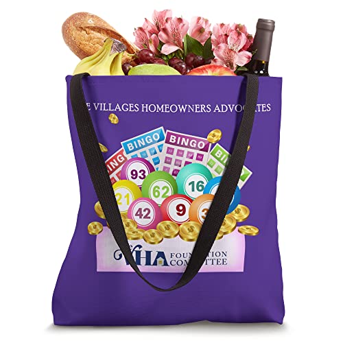 Fun Lucky Bingo Villages Homeowners Advocates & Foundation Tote Bag