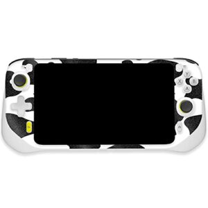 MightySkins Glossy Glitter Skin Compatible with Logitech G Cloud Gaming Handheld - Cow Print | Protective, Durable High-Gloss Glitter Finish | Easy to Apply | Made in The USA