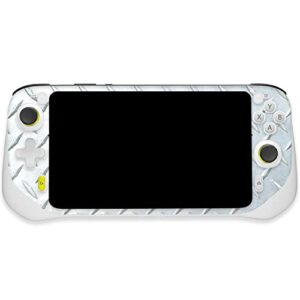 MightySkins Glossy Glitter Skin Compatible with Logitech G Cloud Gaming Handheld - Diamond Plate | Protective, Durable High-Gloss Glitter Finish | Easy to Apply | Made in The USA