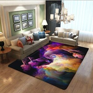musical note sheet music area rugs, indoor non-slip area rugs, machine washable breathable durable carpet for living room study dining decor mat 40″x70″