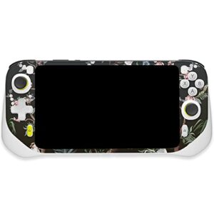 mightyskins skin compatible with logitech g cloud gaming handheld – asian fabric | protective, durable, and unique vinyl decal wrap cover | easy to apply, remove, and change styles | made in the usa