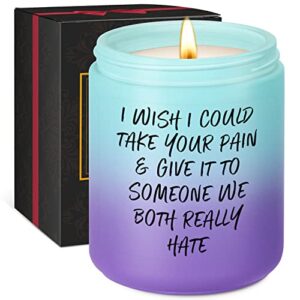 gspy scented candles – get well soon gifts for women – get well gifts, sympathy gift – surgery recovery, feel better, grieving, condolence, divorce, sorry for your loss, chemo, cancer gifts for women