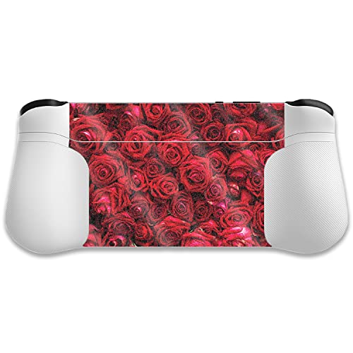 MightySkins Glossy Glitter Skin Compatible with Logitech G Cloud Gaming Handheld - Too Many Roses | Protective, Durable High-Gloss Glitter Finish | Easy to Apply | Made in The USA