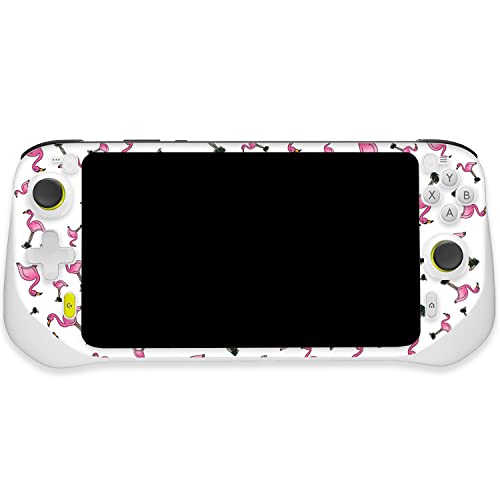 MightySkins Skin Compatible with Logitech G Cloud Gaming Handheld - Cool Flamingo | Protective, Durable, and Unique Vinyl Decal wrap Cover | Easy to Apply, Remove, and Change Styles | Made in The USA