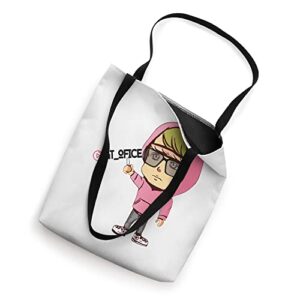 GT_Ofice Cartoon by Caine Records Tote Bag