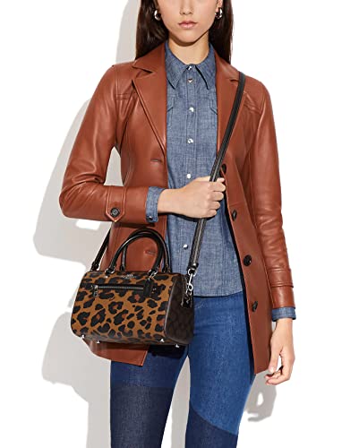 Coach - Rowan Satchel - Leopard Signature Print - CC758