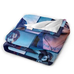 YAVITH Johnny Depp Blanket Throws,Johnny Depp Posters,Johnny Depp Merchandise Gifts for Women 50x40 in