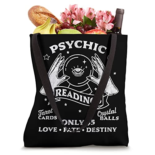 Fortune Teller Psychic Readings Tarot Crystal Ball Vintage Tote Bag