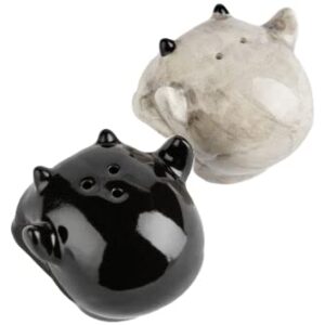 Killstar Ashmedai Salt & Pepper Shakers Skull Devil Horns Goth Spooky