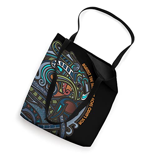 Norse Mythology Viking Jormungandr Midgard Serpent Art Tote Bag