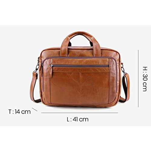 MXIAOXIA Shoulder Bag Men's Office Bag Business Office Bag Men's Travel Handbag