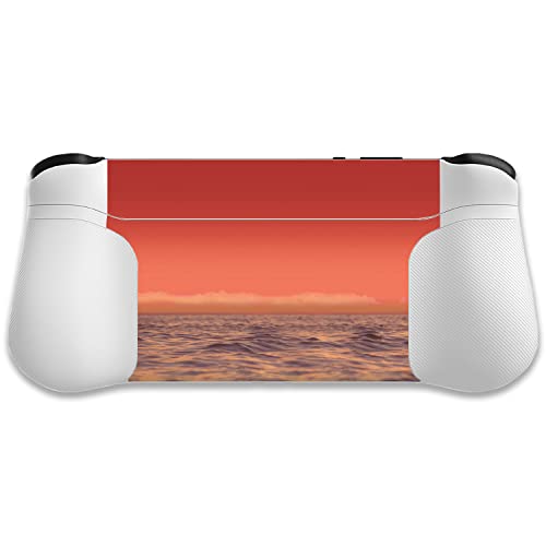 MightySkins Skin Compatible with Logitech G Cloud Gaming Handheld - Red Horizon | Protective, Durable, and Unique Vinyl Decal wrap Cover | Easy to Apply, Remove, and Change Styles | Made in The USA