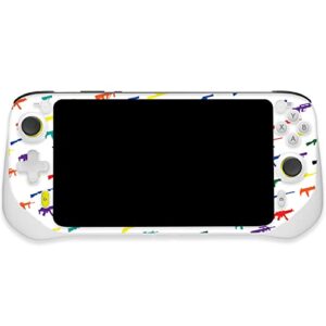 mightyskins skin compatible with logitech g cloud gaming handheld – fun guns | protective, durable, and unique vinyl decal wrap cover | easy to apply, remove, and change styles | made in the usa