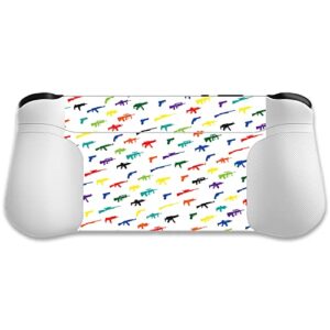 MightySkins Skin Compatible with Logitech G Cloud Gaming Handheld - Fun Guns | Protective, Durable, and Unique Vinyl Decal wrap Cover | Easy to Apply, Remove, and Change Styles | Made in The USA