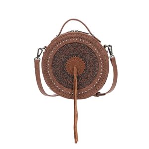 wrangler small purses for women western fringe purses crossbody hanbags bags brown wg33-118br