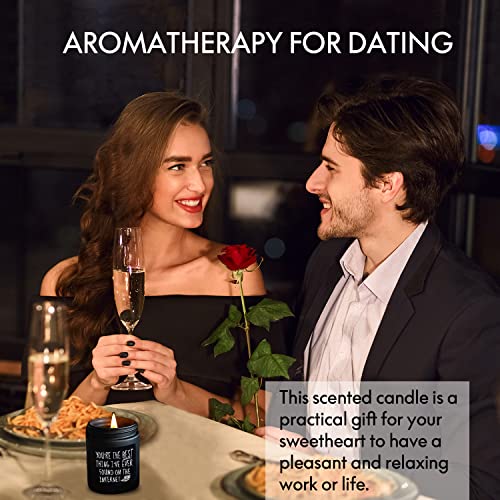 Gifts for Men, Funny Anniversary Romantic Gift for Him Boyfriend Husband, Valentine's Day Gifts, Christmas Gifts, Birthday Gifts for Men Him BFF Friend, Best Online Dating Present, Scented Candle