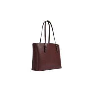 COACH Mollie Tote 1671 (Gold/Wine Multi)