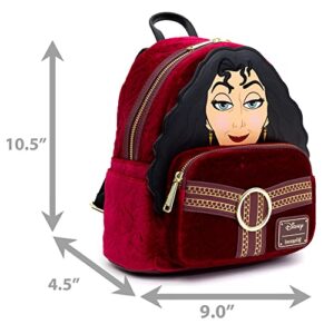 Loungefly Disney Mini Backpack, Tangled Rapunzel Disney Villains Mother Gothel