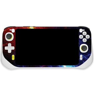 mightyskins skin compatible with logitech g cloud gaming handheld – color lightning | protective, durable, and unique vinyl decal wrap cover | easy to apply | made in the usa