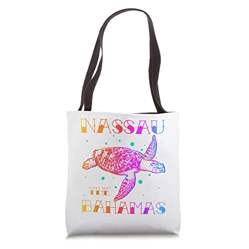 Nassau Bahamas Shirt Sea Turtle Bahamas Souvenirs Bahamas Tote Bag