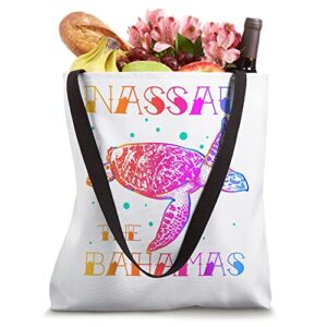 Nassau Bahamas Shirt Sea Turtle Bahamas Souvenirs Bahamas Tote Bag