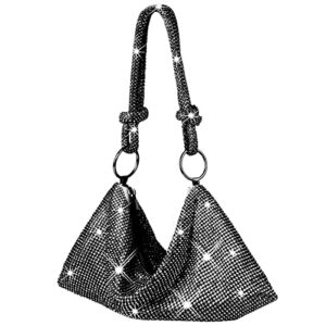 crown guide rhinestone purse clutch purses for women wedding evening bag hobo bags designer handbags for women formal prom party club black