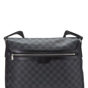 Louis Vuitton, Pre-Loved Damier Graphite Daniel GM, Black