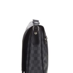 Louis Vuitton, Pre-Loved Damier Graphite Daniel GM, Black