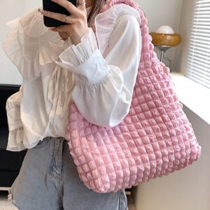 Hobo Bags for Women Bubble Tote Bag Cloud Shoulder Bag Hobo Bag Casual Purses Satchel Gift for Women