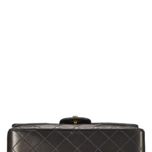 CHANEL, Pre-Loved Black Quilted Lambskin Classic Double Flap Small, Black