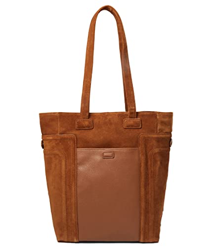 Hammitt Otis Tote Mahogany Suede/Bronze One Size