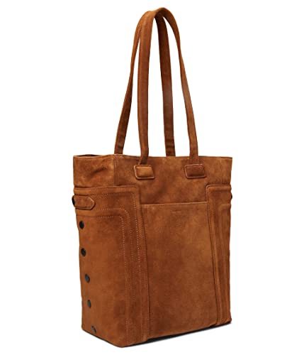 Hammitt Otis Tote Mahogany Suede/Bronze One Size