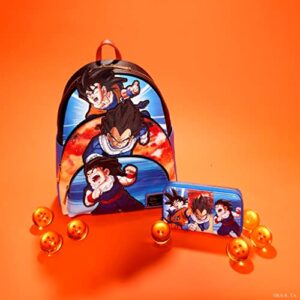 Loungefly Dragon Ball Z Trio Zip Around Wallet