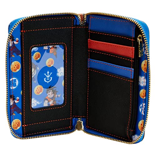 Loungefly Dragon Ball Z Trio Zip Around Wallet