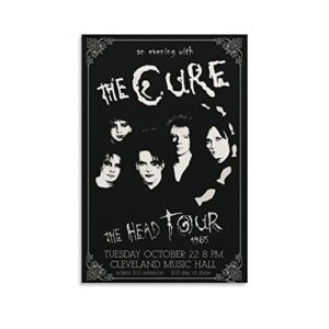 wegrt the cure 1985 canvas posters wall art decor room bedroom decoration dayosix unframe:12x18inch(30x45cm)