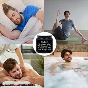 Gifts for Dad from Daughter Son, Funny Dad Gifts, Fathers Day Christmas Birthday Gifts for Dad Stepdad Father in Law New Dad Bonus Dad Daddy, Sandalwood Scented Candles