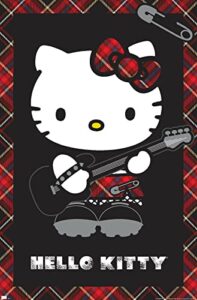 trends international hello kitty – punk wall poster