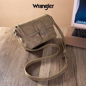 Wrangler Small Crossbody Bags for Women with Adjustable Shoulder Strap Ladies Small Western Purse